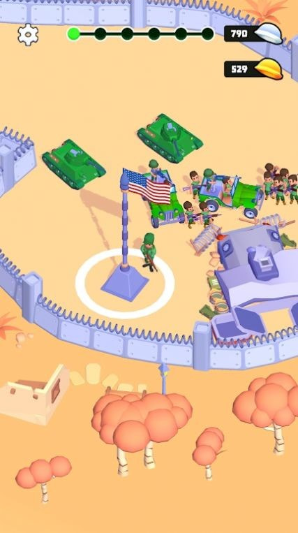 放置军事工厂(Military Factory: World War 3D)0